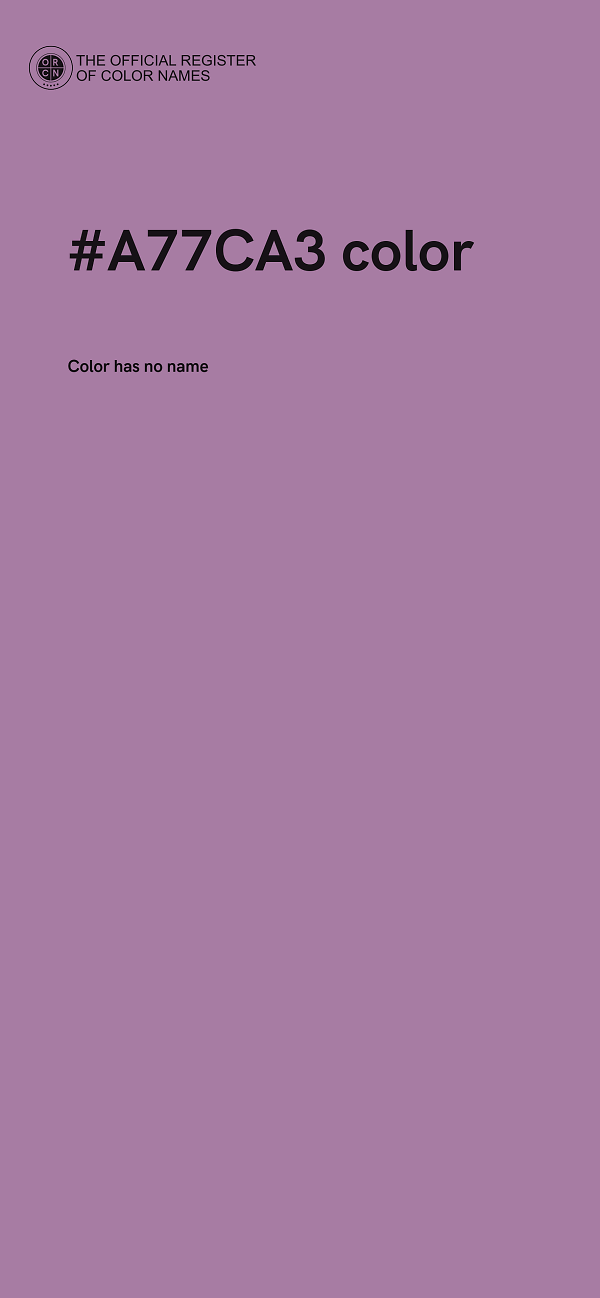 #A77CA3 color image