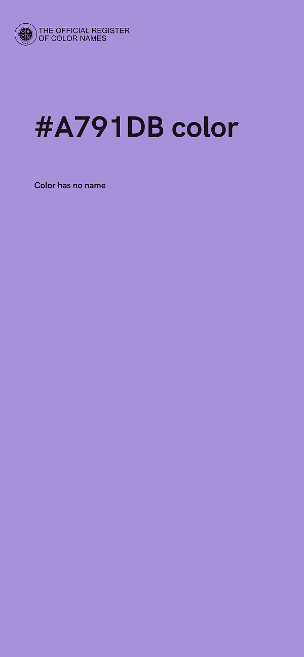 #A791DB color image