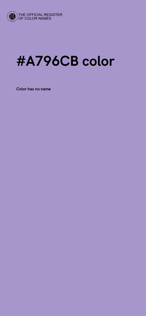 #A796CB color image