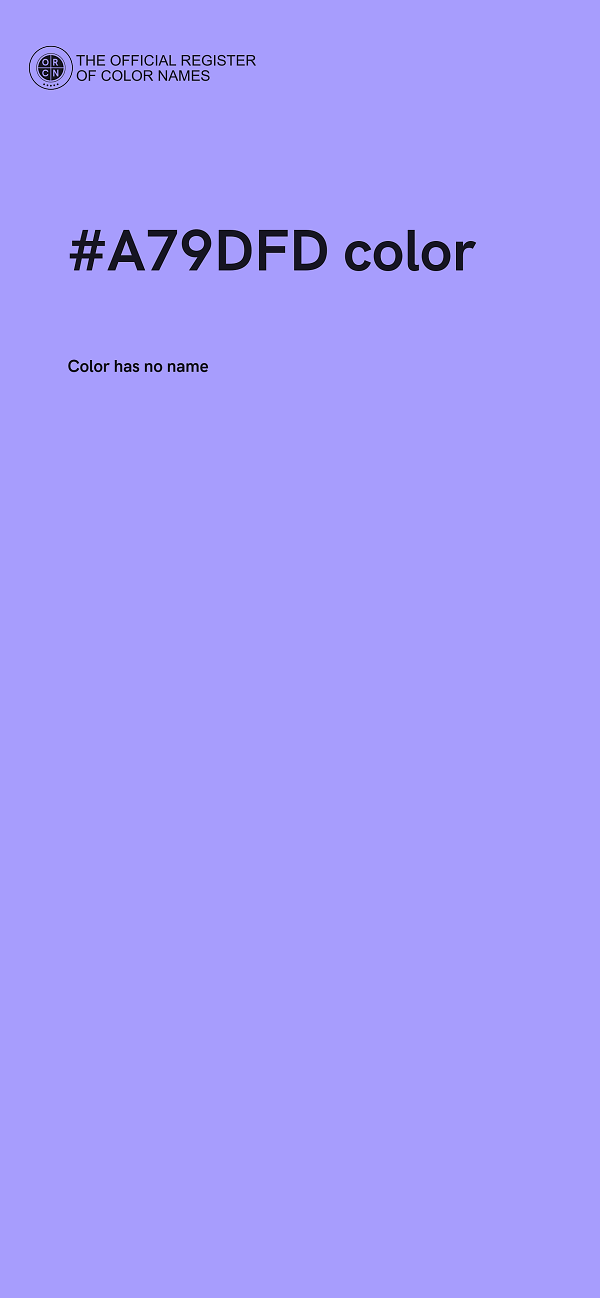#A79DFD color image