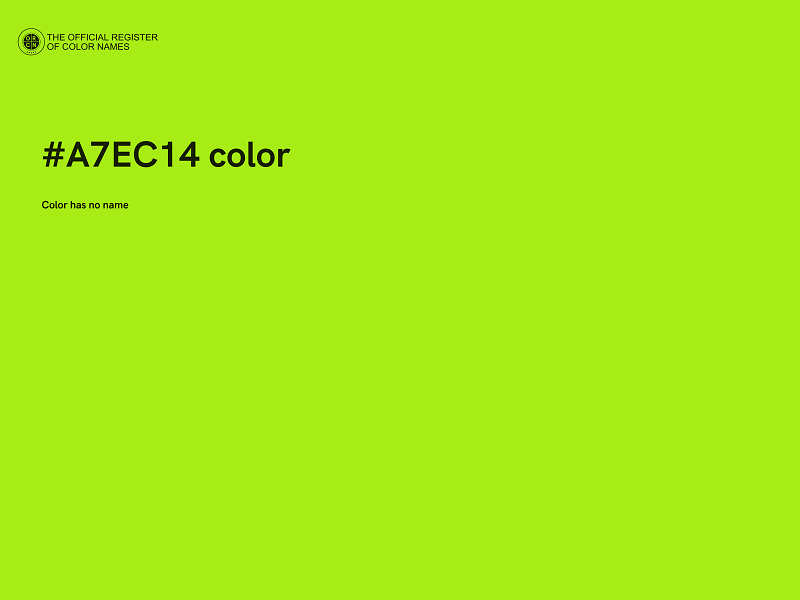 #A7EC14 color image