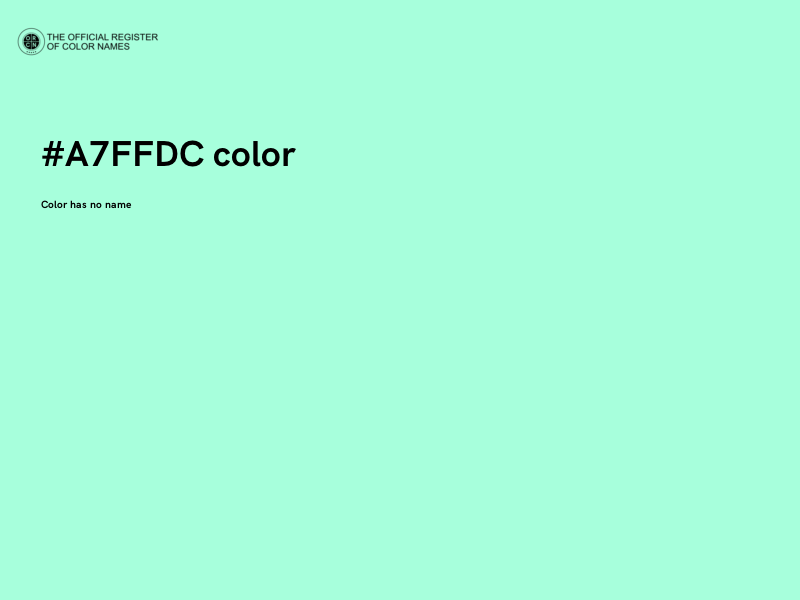 #A7FFDC color image