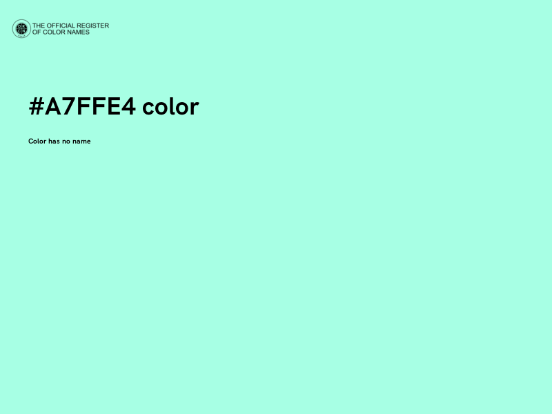 #A7FFE4 color image