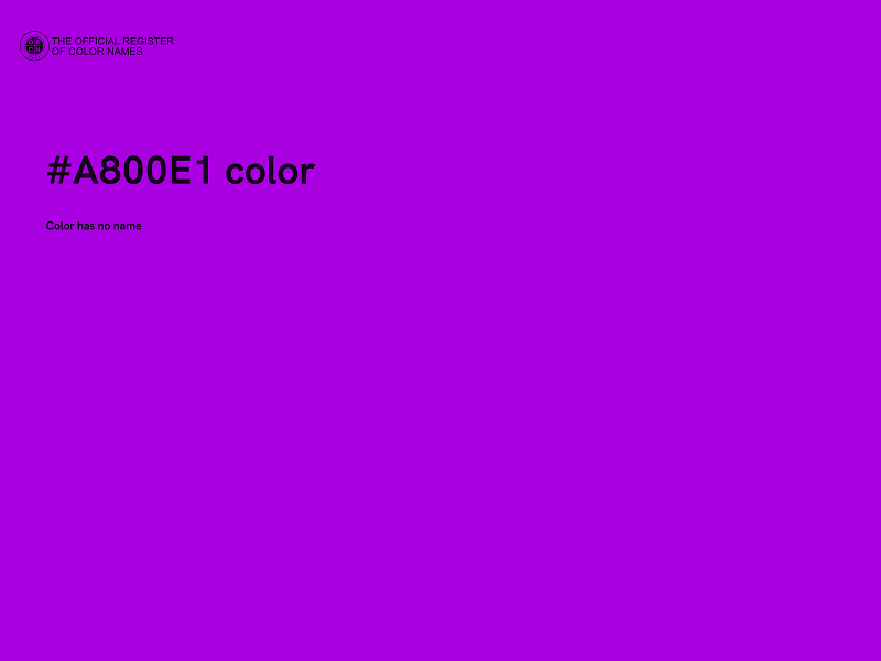 #A800E1 color image