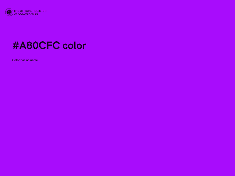 #A80CFC color image