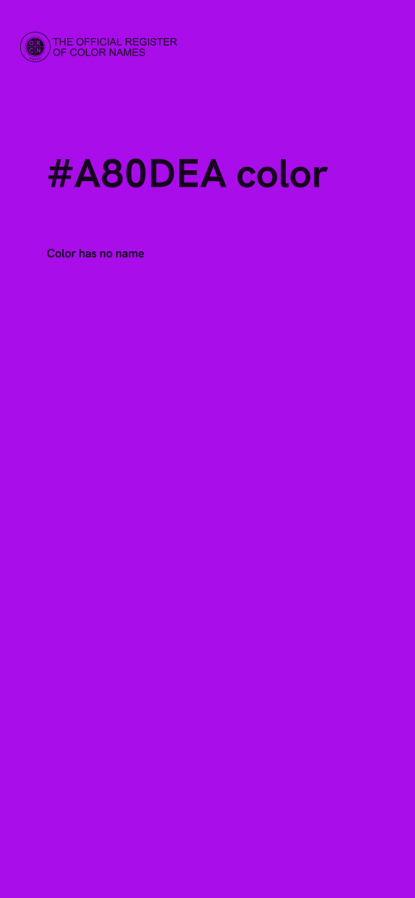 #A80DEA color image