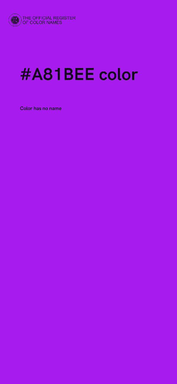 #A81BEE color image