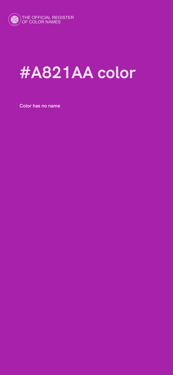 #A821AA color image
