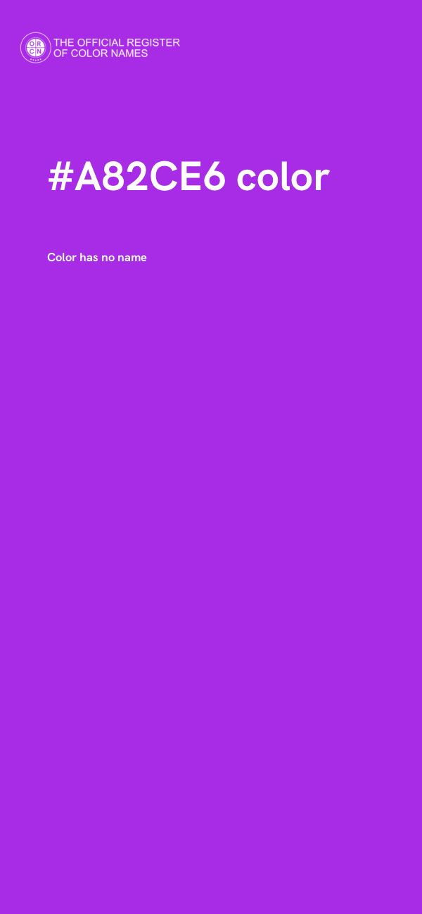 #A82CE6 color image