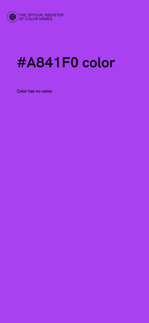 #A841F0 color image