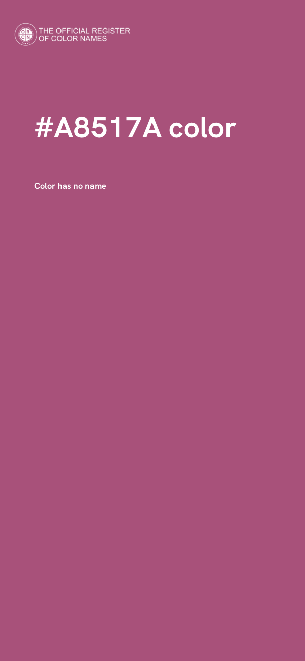 #A8517A color image