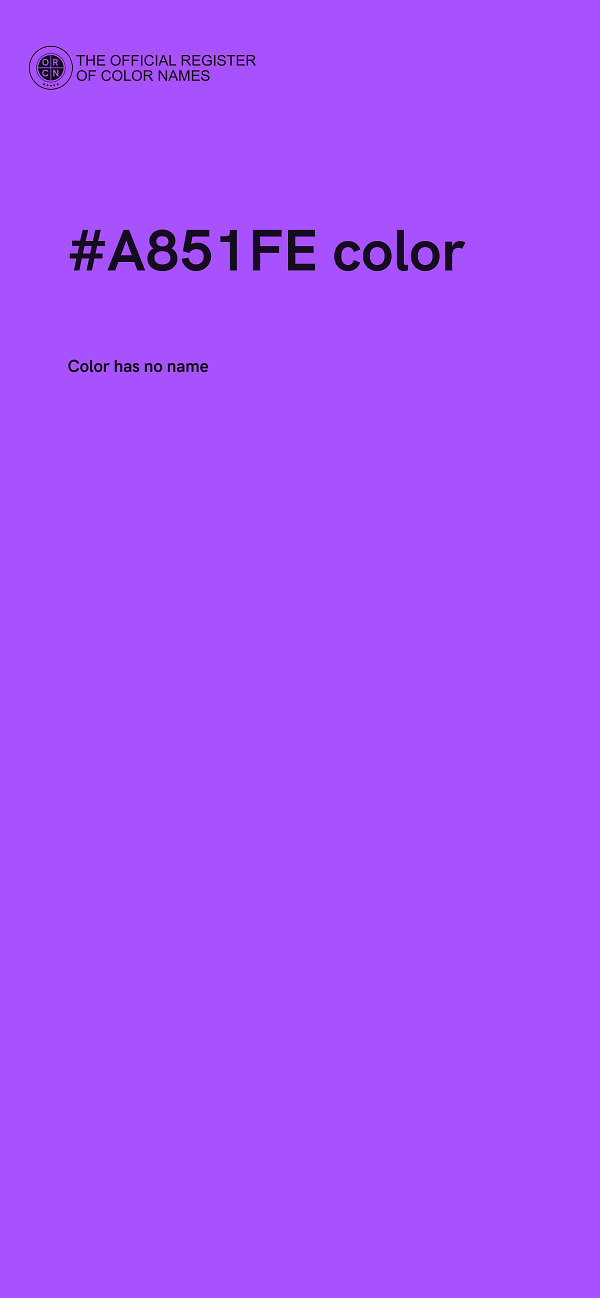 #A851FE color image