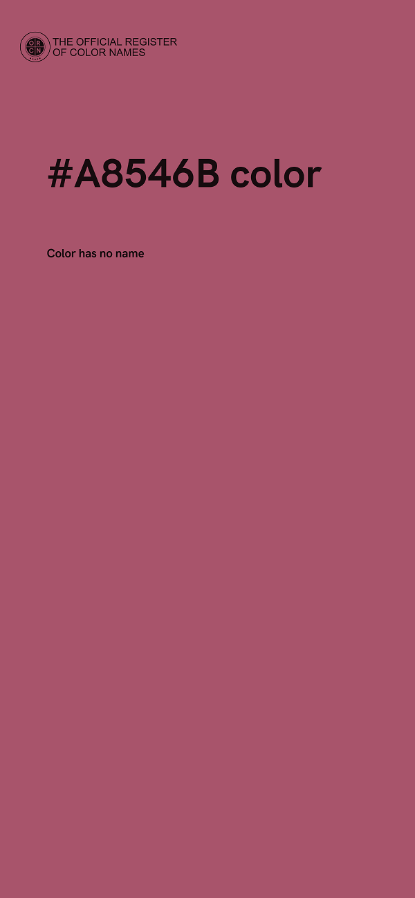 #A8546B color image