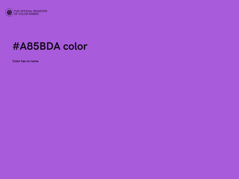 #A85BDA color image