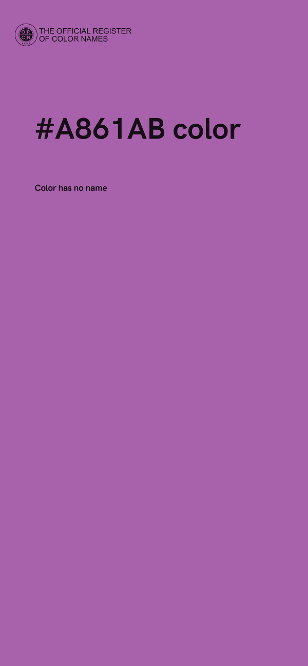 #A861AB color image