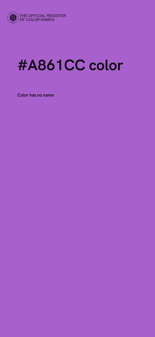 #A861CC color image