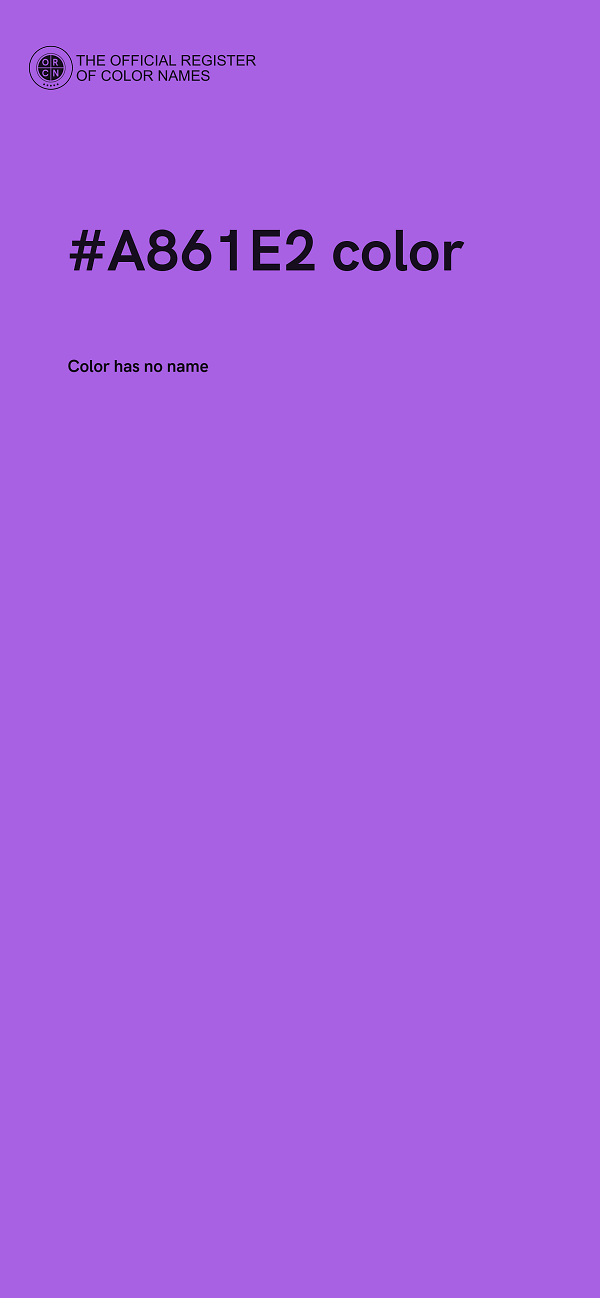 #A861E2 color image