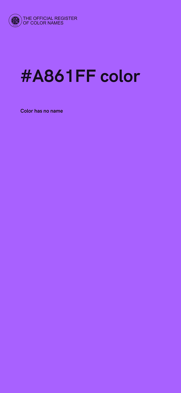 #A861FF color image