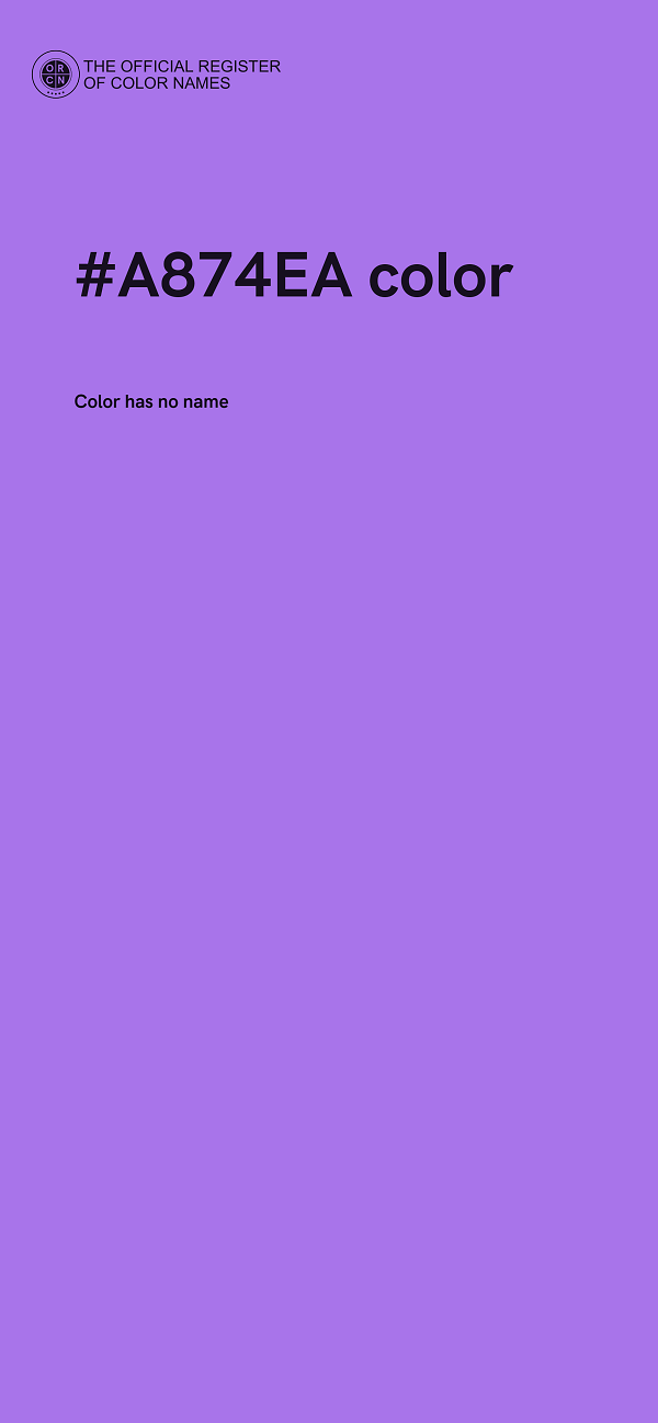 #A874EA color image