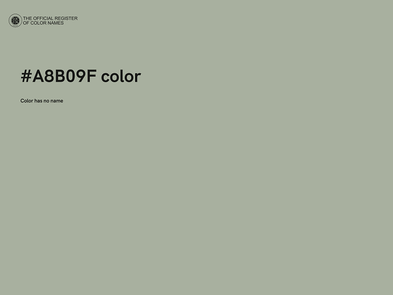 #A8B09F color image