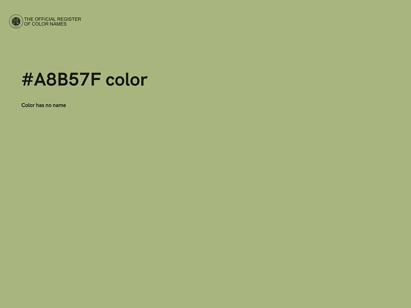 #A8B57F color image