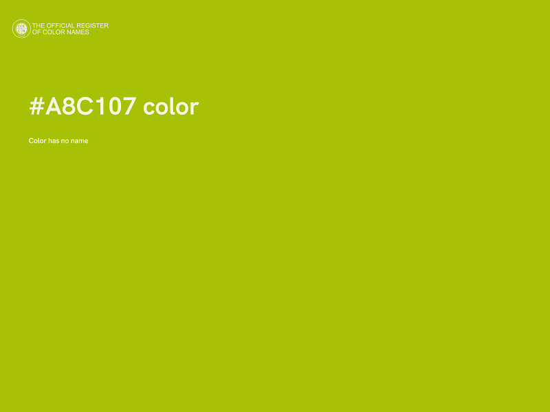 #A8C107 color image