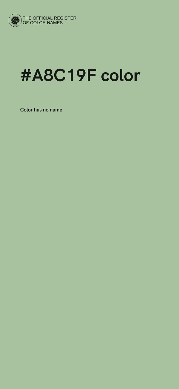 #A8C19F color image