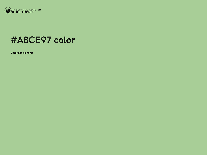 #A8CE97 color image