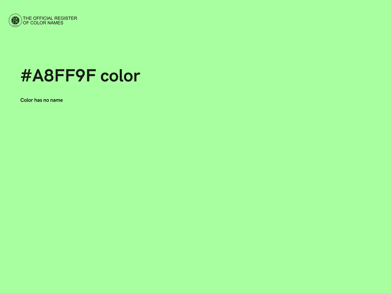 #A8FF9F color image