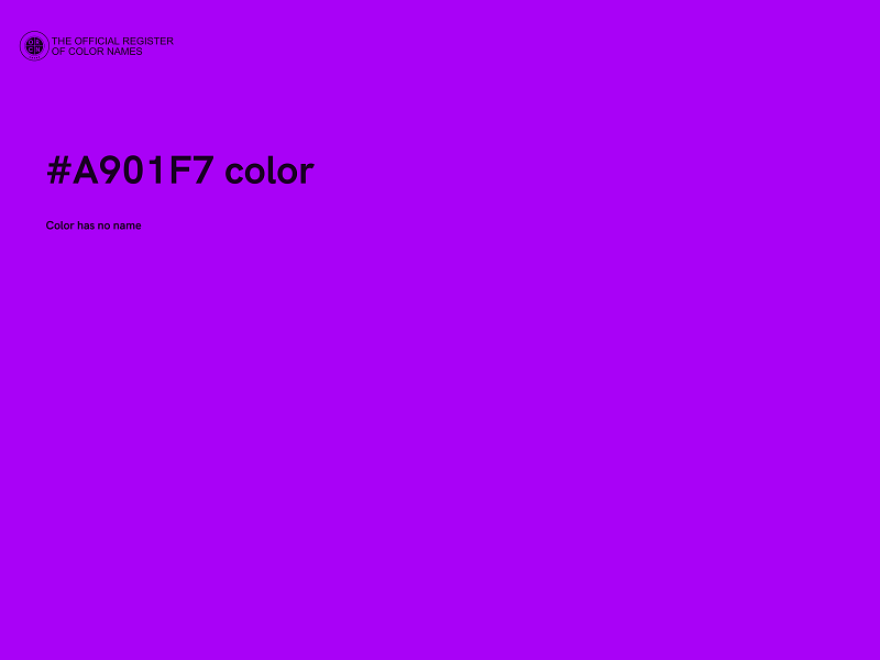 #A901F7 color image