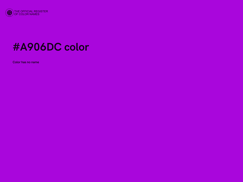 #A906DC color image