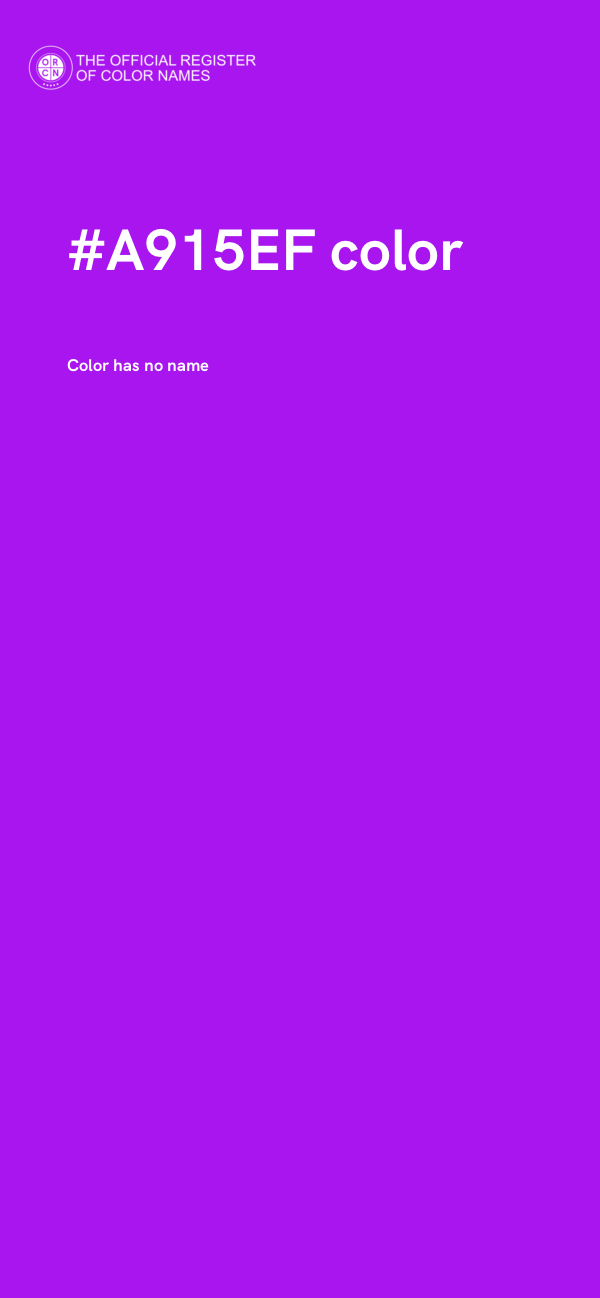 #A915EF color image