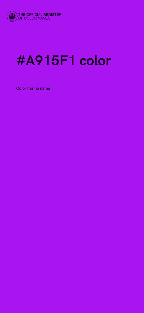 #A915F1 color image