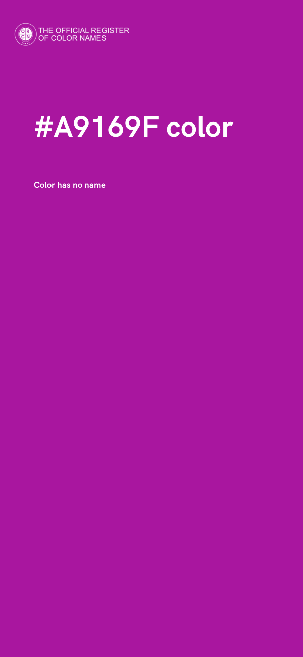 #A9169F color image