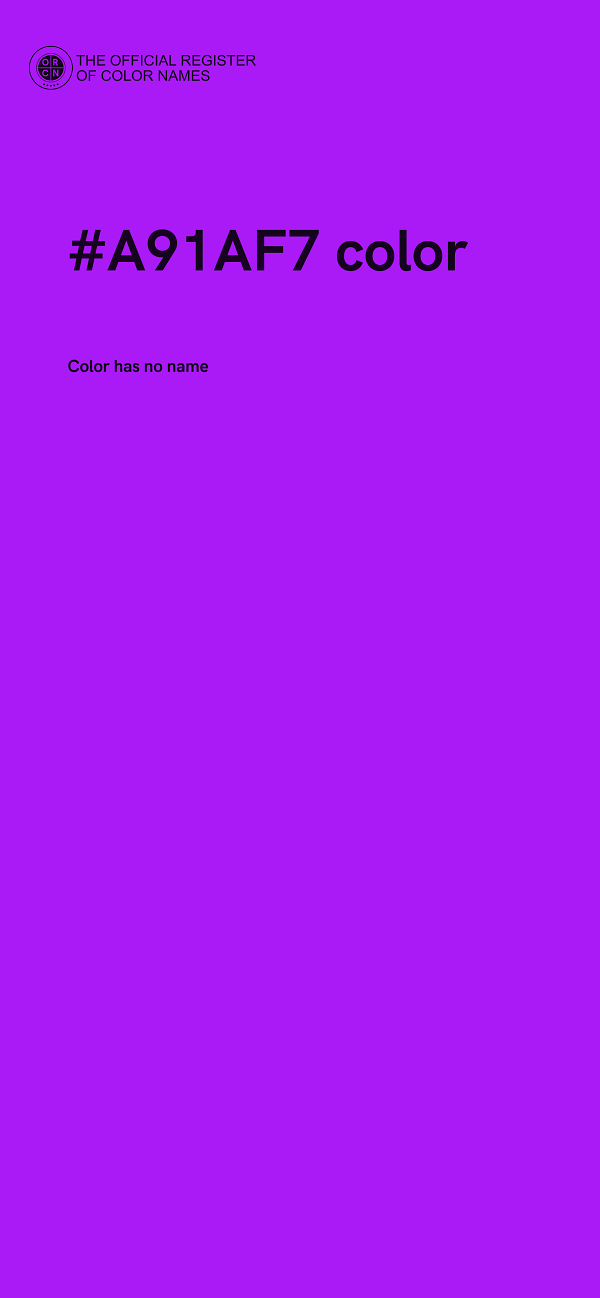 #A91AF7 color image