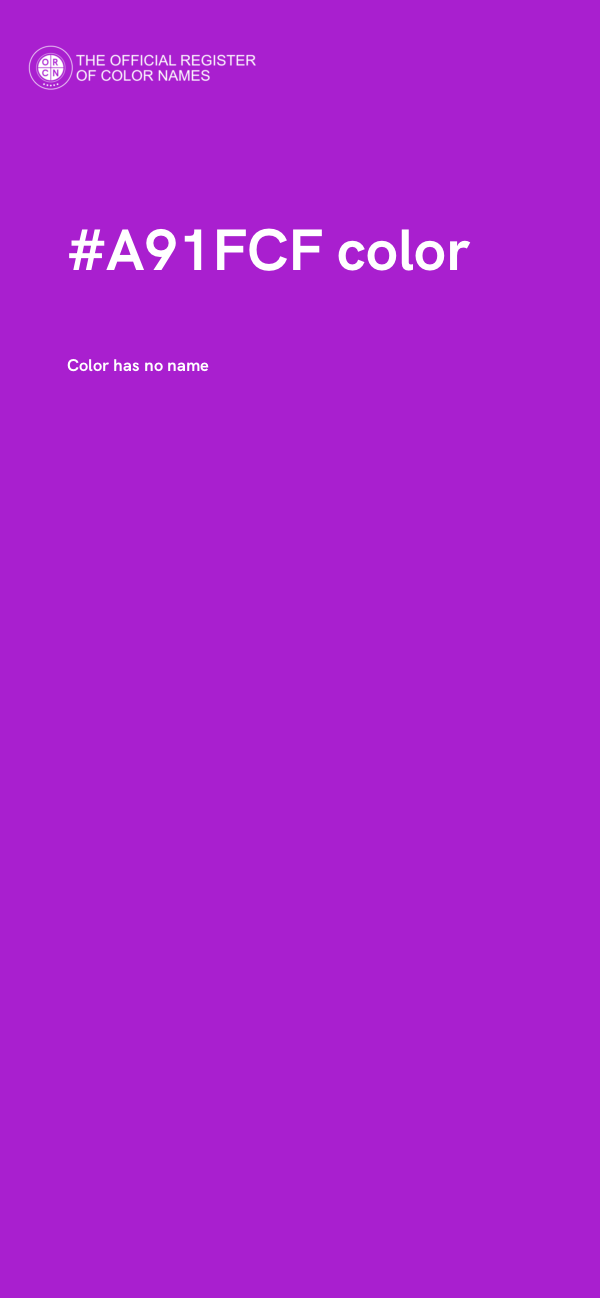 #A91FCF color image