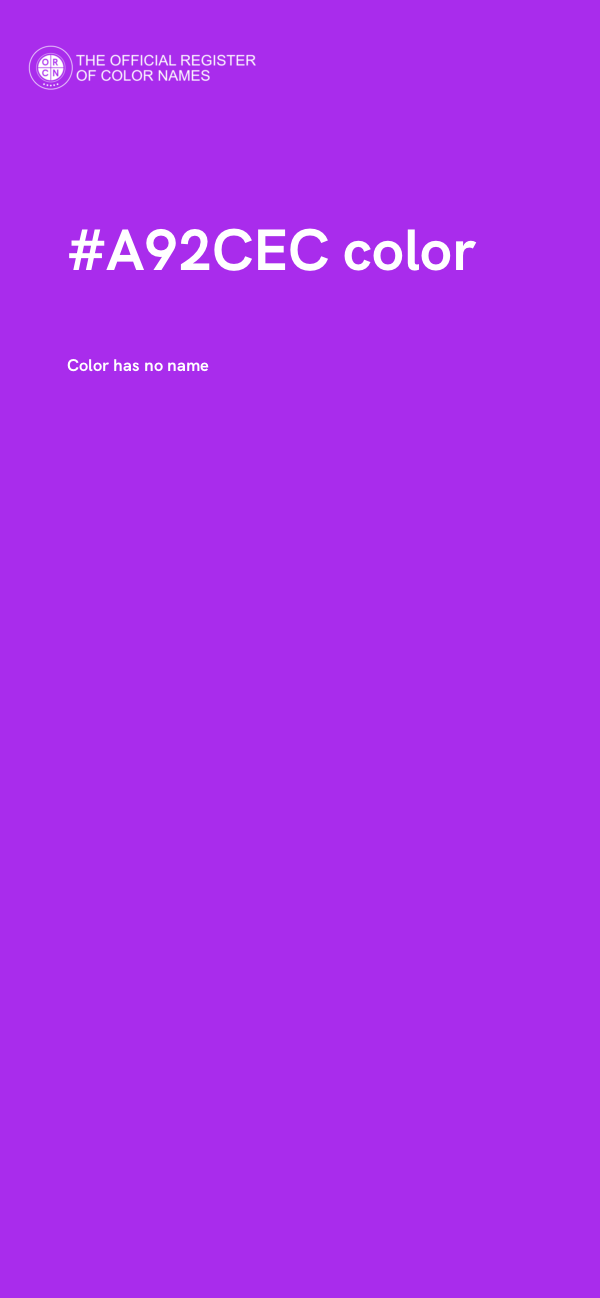 #A92CEC color image