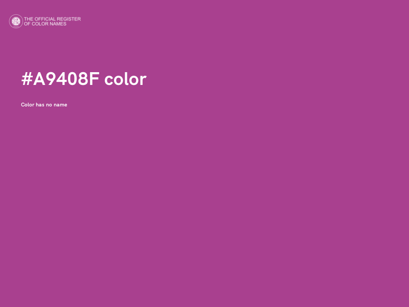 #A9408F color image