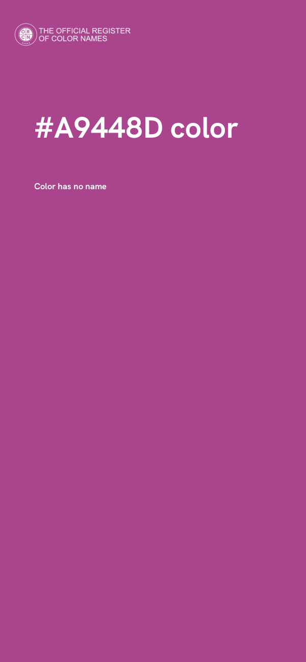 #A9448D color image