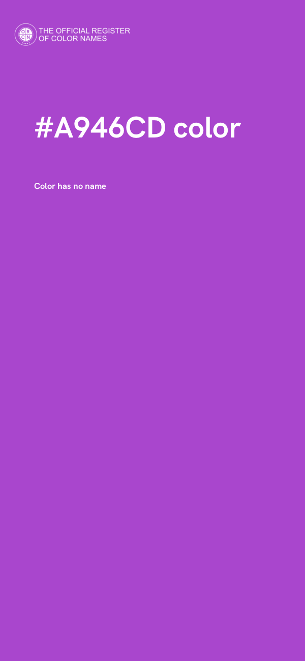 #A946CD color image