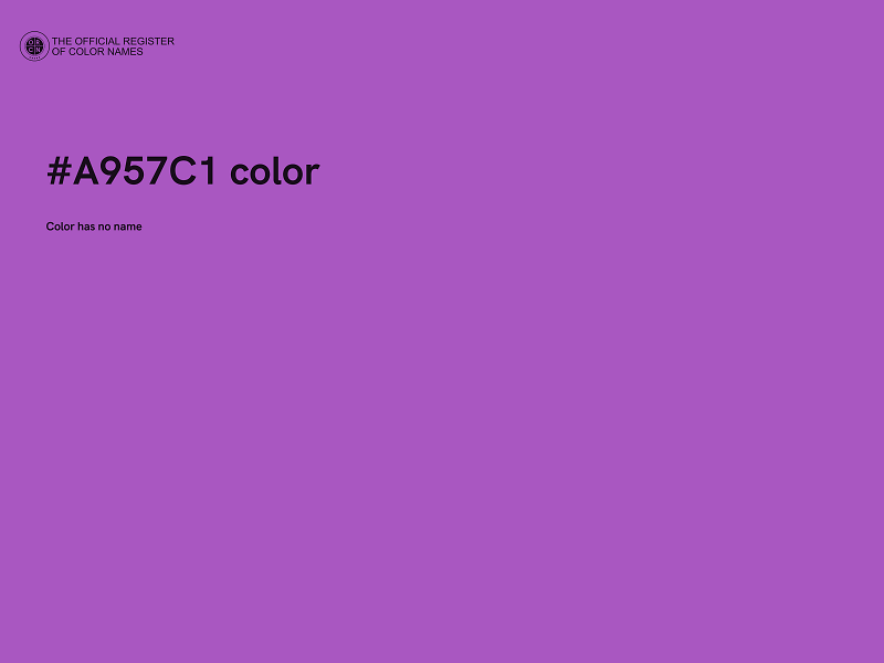 #A957C1 color image