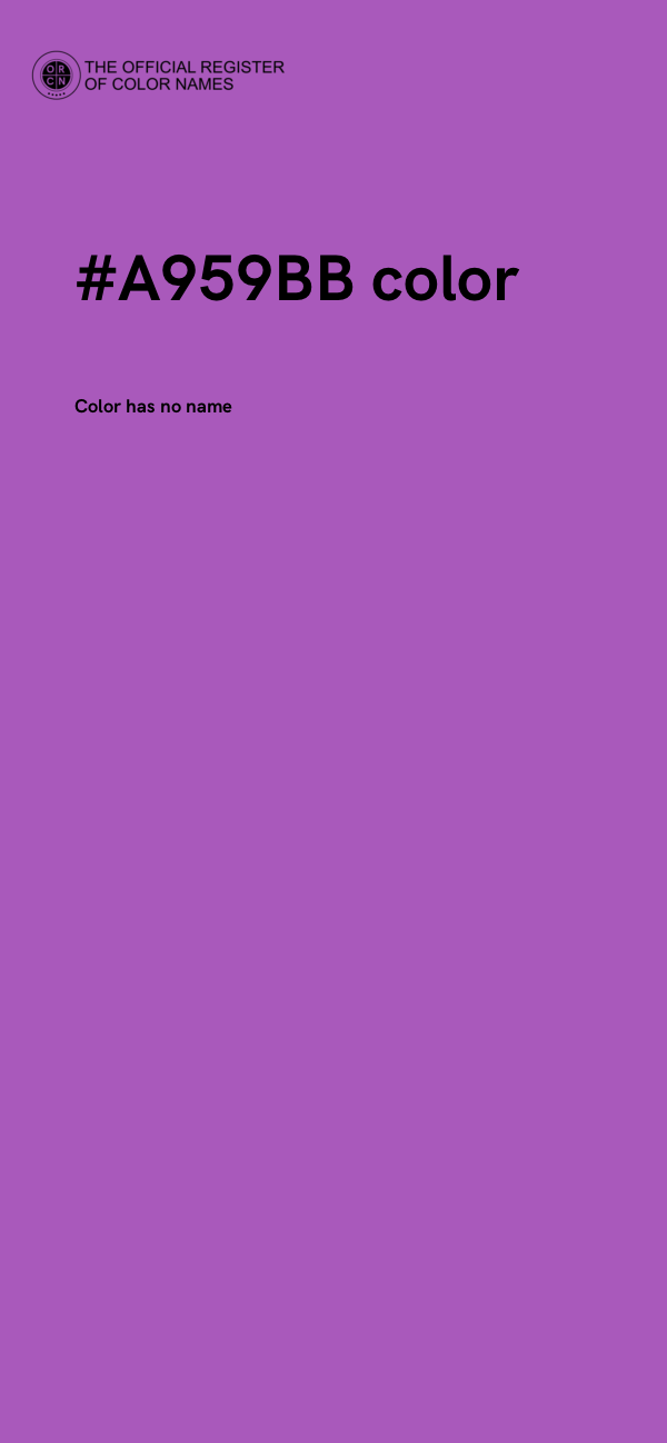 #A959BB color image