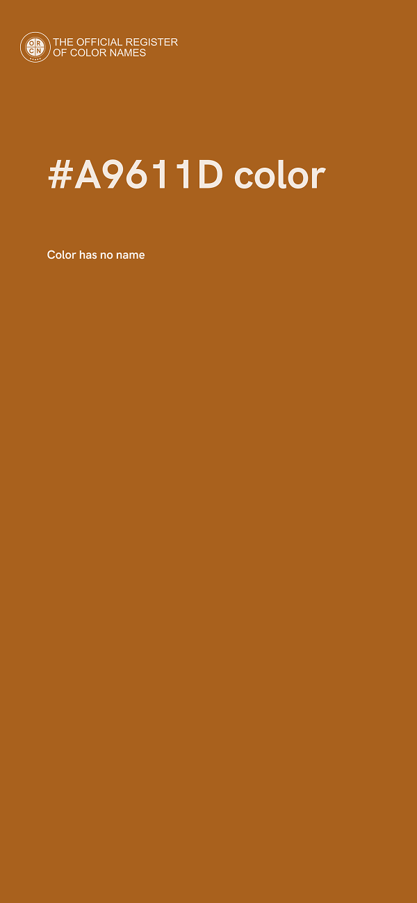 #A9611D color image
