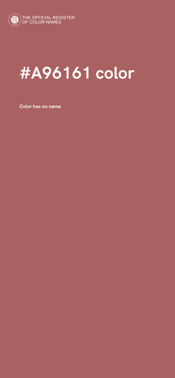 #A96161 color image