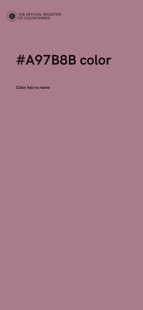 #A97B8B color image