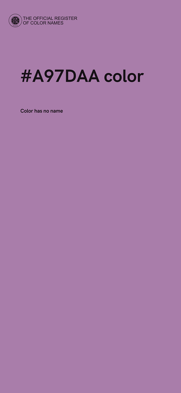 #A97DAA color image