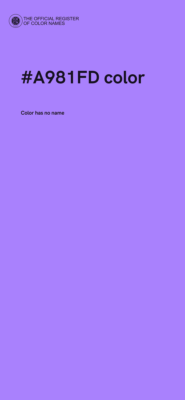 #A981FD color image