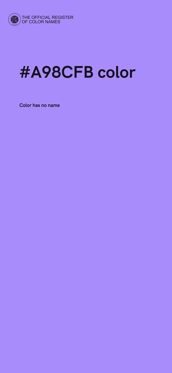 #A98CFB color image