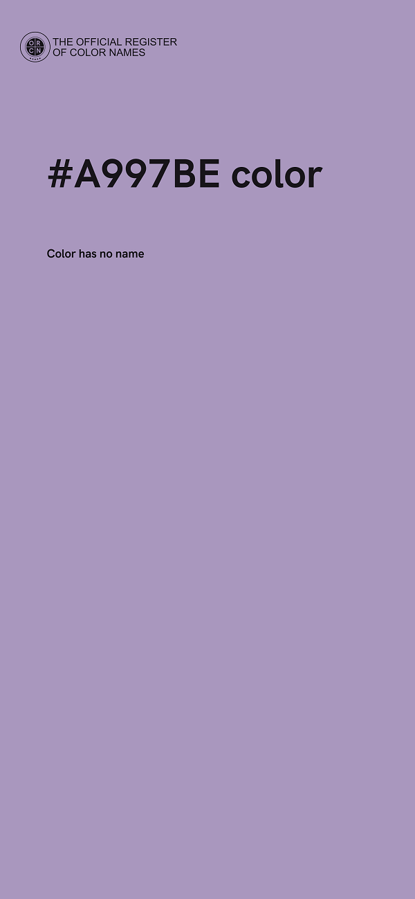 #A997BE color image