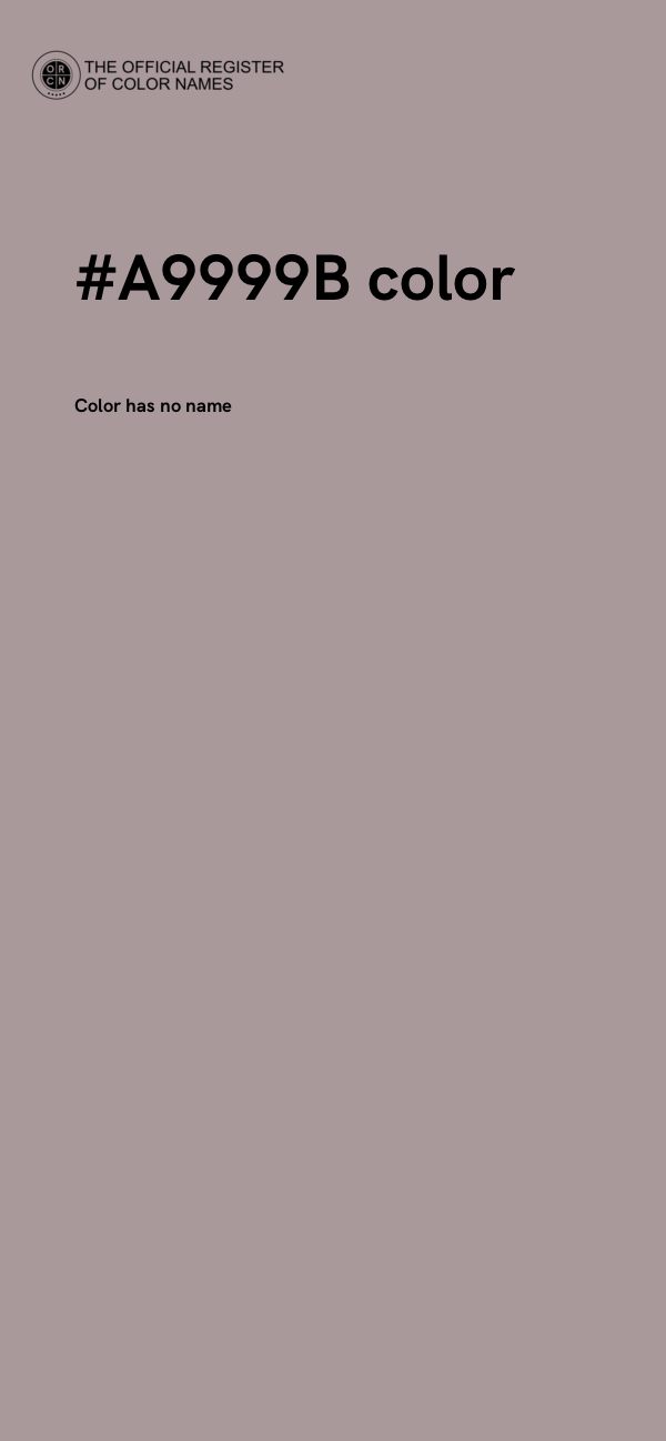 #A9999B color image